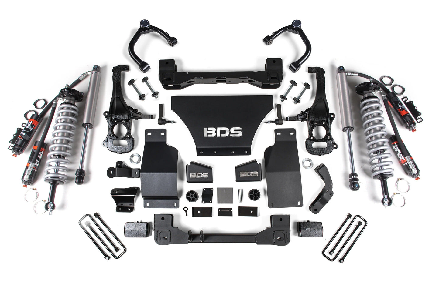 4" Lift Kit with Fox 2.5" PE DSC Coilover Shocks Front & Rear