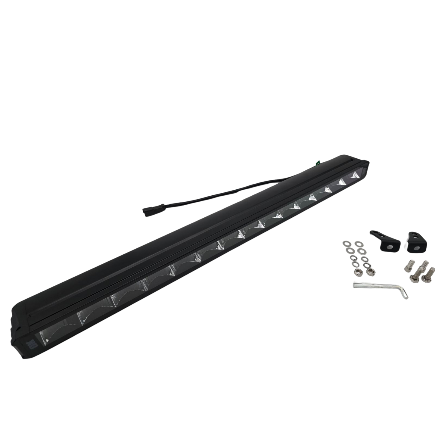 32" Light Bar for Pre Runner Bars, Single Row, Black Lens
