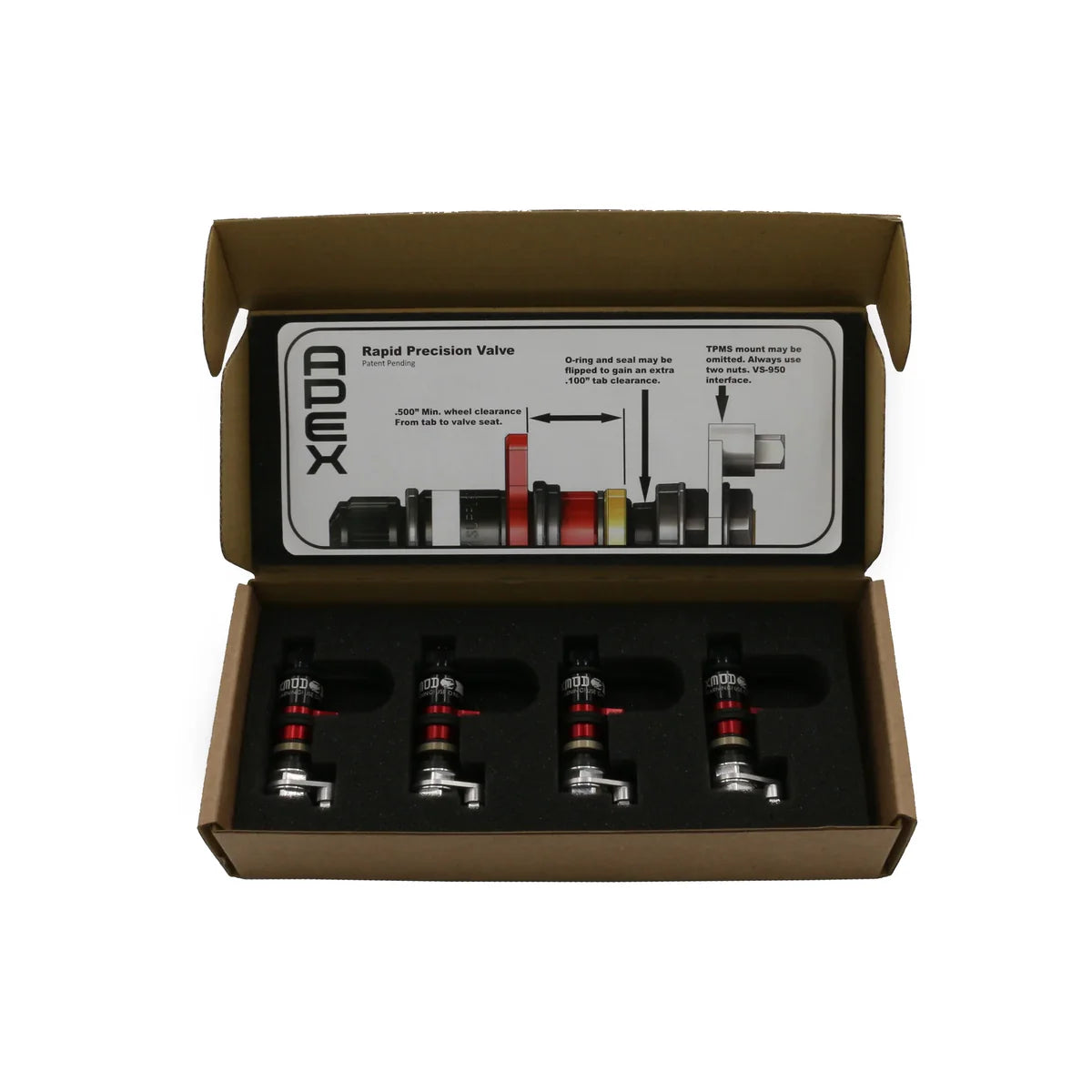 Apex Designs Rapid precision tyre deflation valves (RPV)